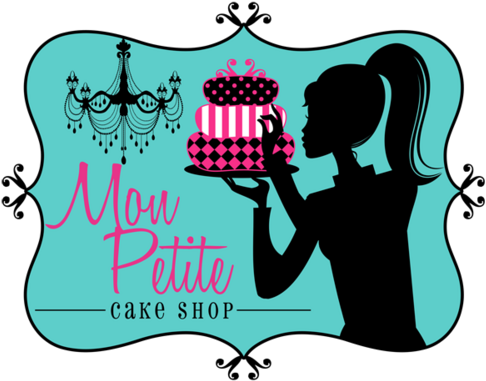 Elegant Cake Shop Logo PNG Image