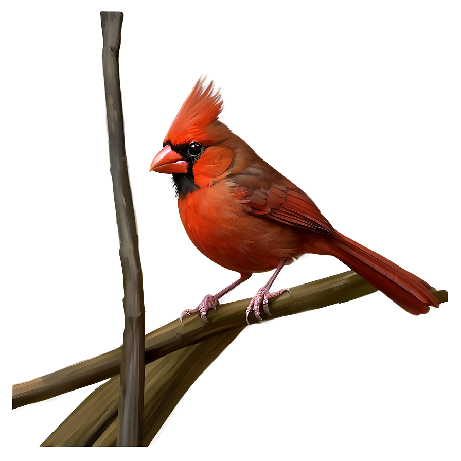 Elegant Cardinal Png 05242024 PNG Image