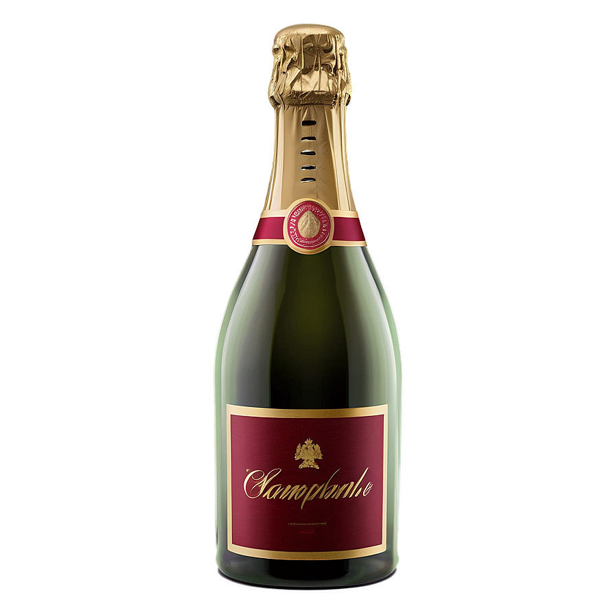 Elegant Champagne Bottle Png For Download 61 PNG Image