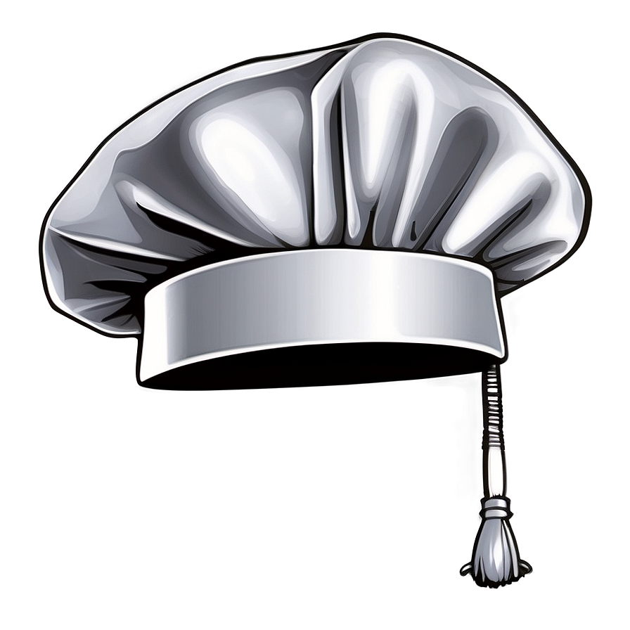 Elegant Chef Hat Silhouette Png 05252024 PNG Image