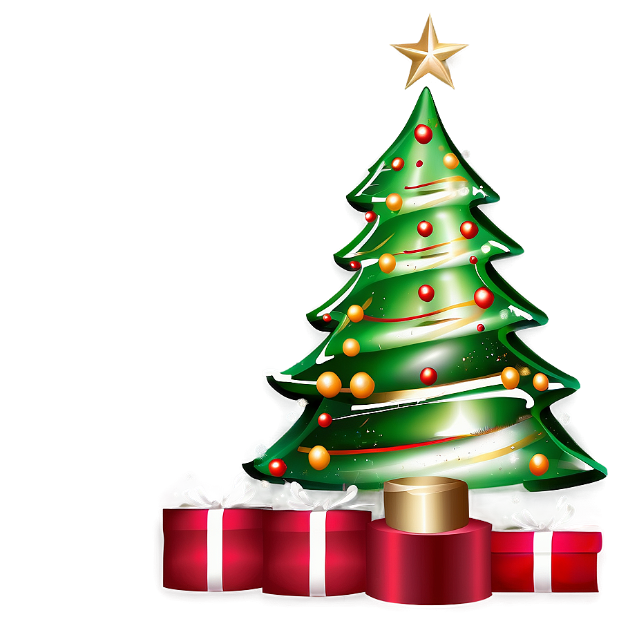 Elegant Christmas Tree Png Lgs66 PNG Image