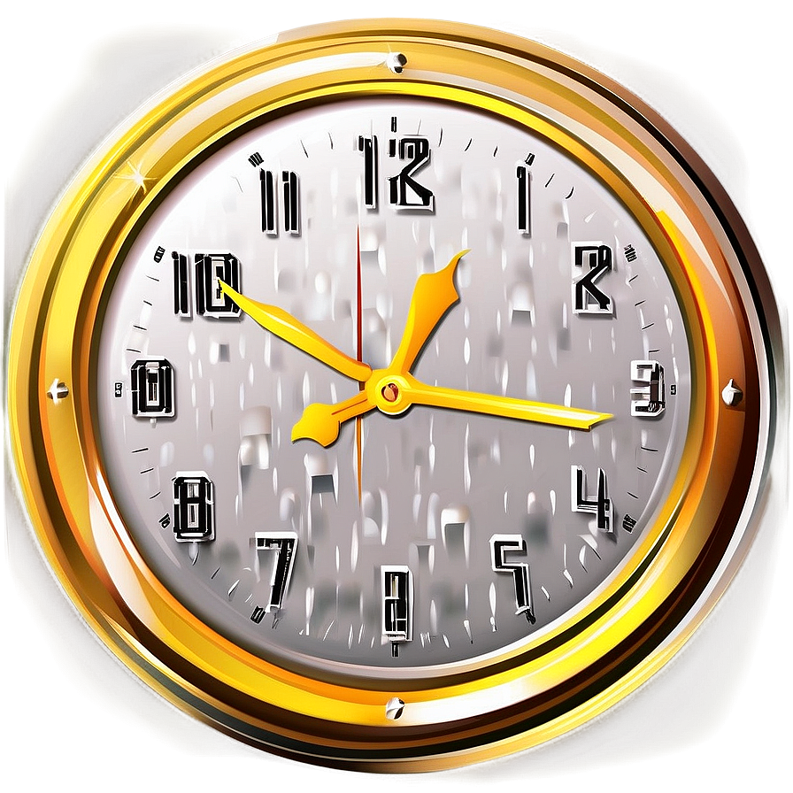 Elegant Clock Clipart Png 48 PNG Image