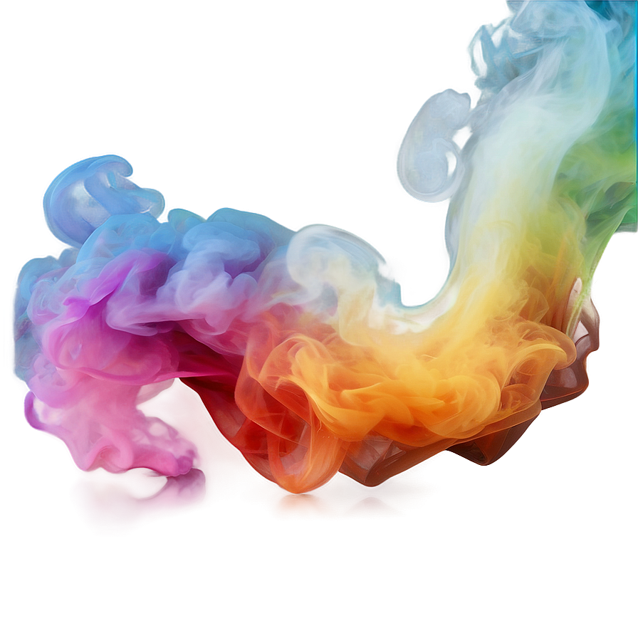 Elegant Color Smoke Swish Png Jxg PNG Image