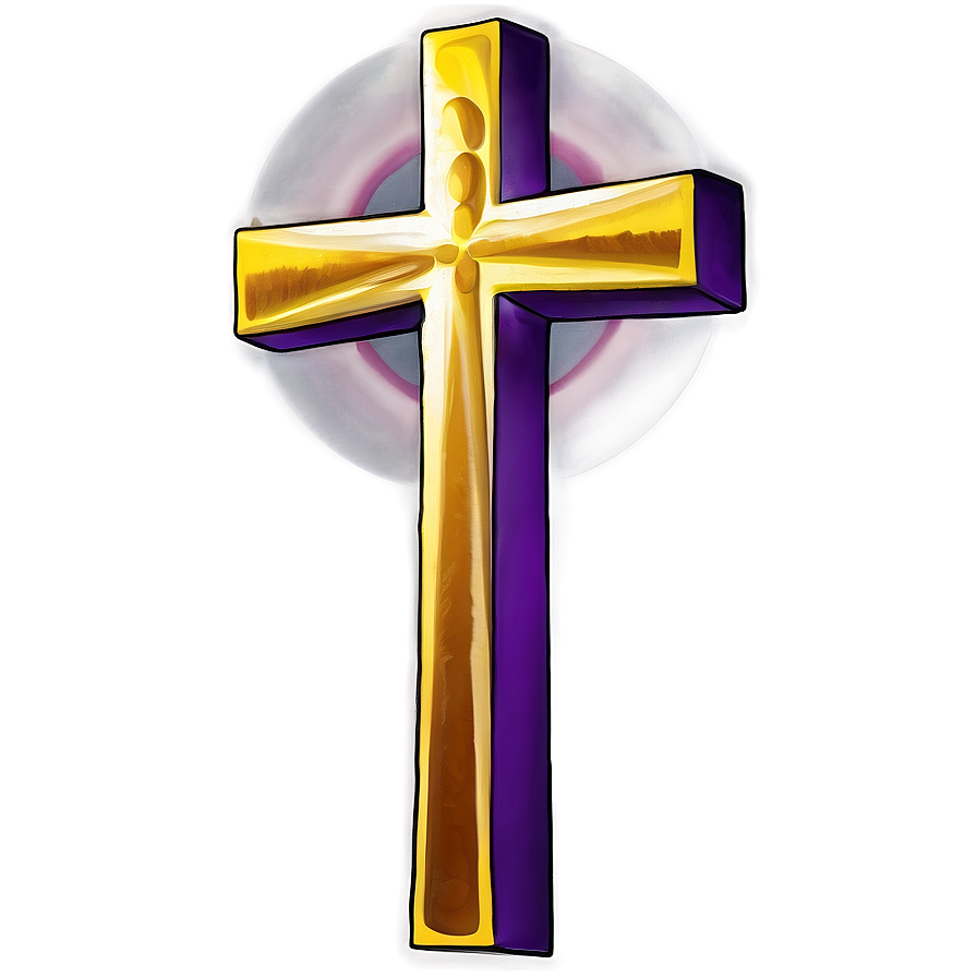 Elegant Cross Design Png 04302024 PNG Image