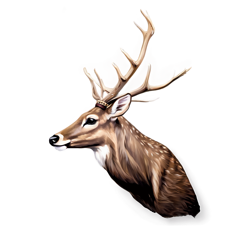 Elegant Deer Fashion Png 05062024 PNG Image