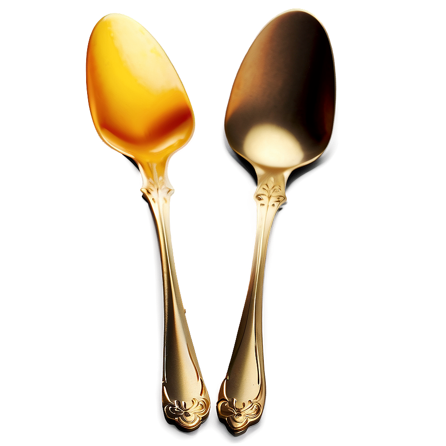 Elegant Dessert Spoon Png Yvu5 PNG Image