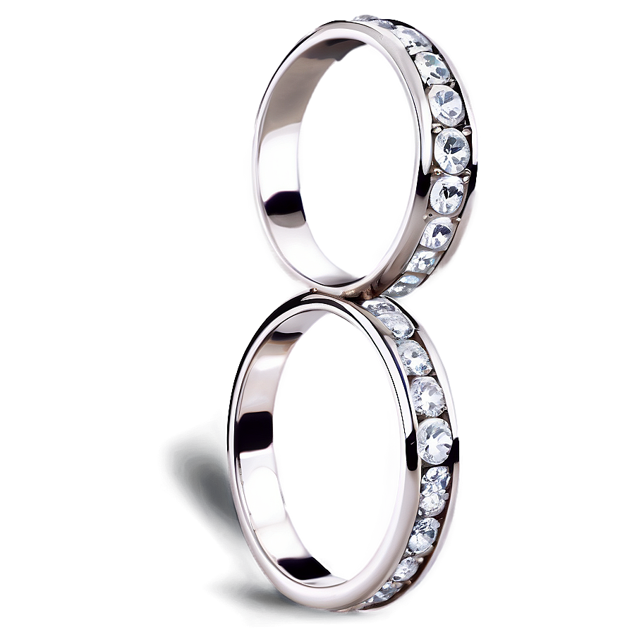 Elegant Diamond Rings Png 06122024 PNG Image