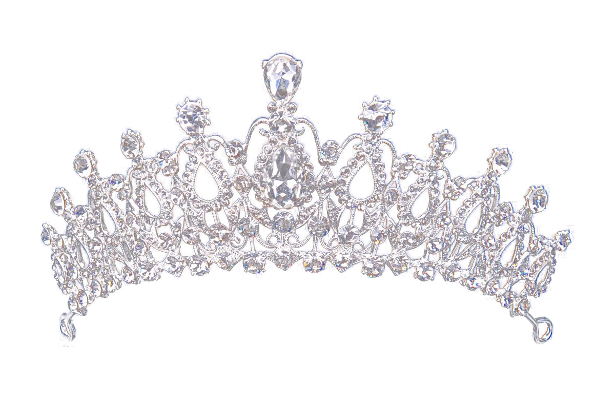 Elegant Diamond Tiara PNG Image