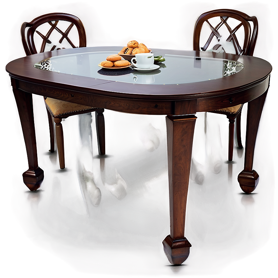 Elegant Dining Table Png 05042024 PNG Image