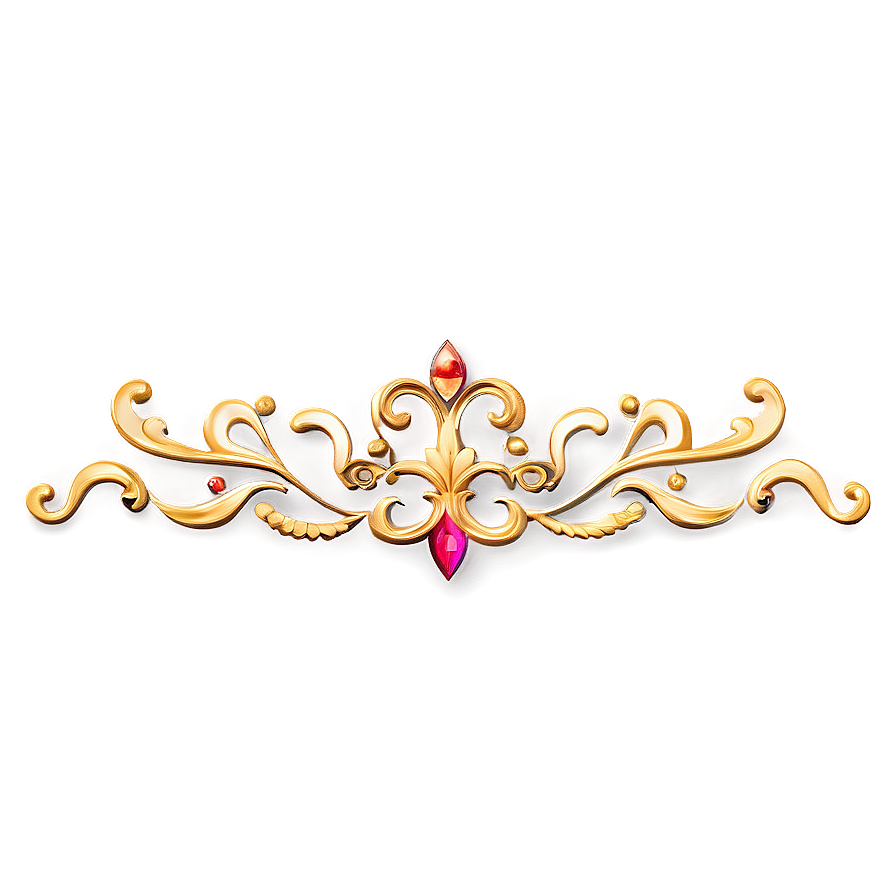 Elegant Fancy Line Separator Png Moy83 PNG Image