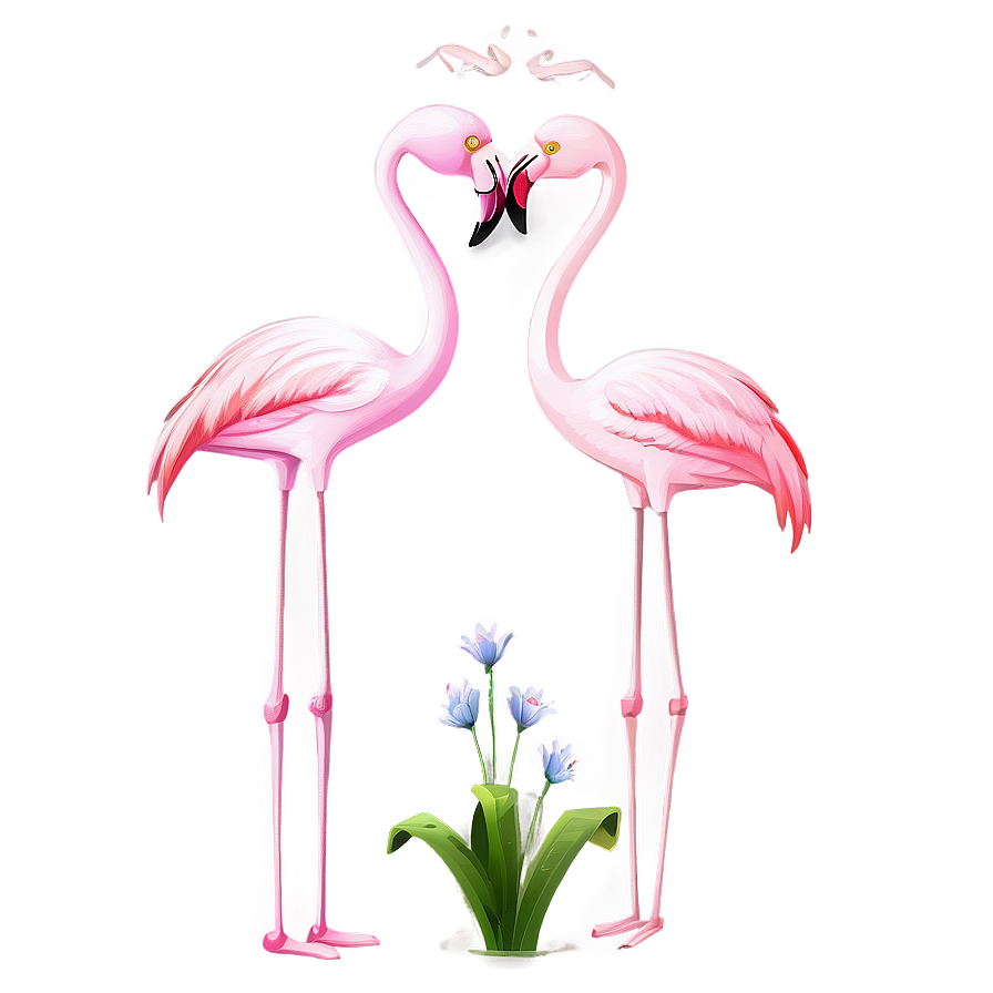 Elegant Flamingo Pose Png 05062024 PNG Image