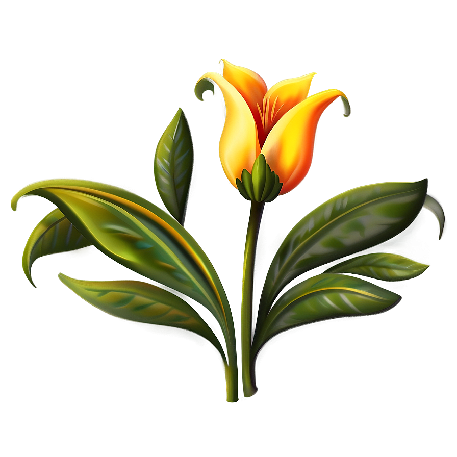 Elegant Flower Clipart Png Wkl PNG Image