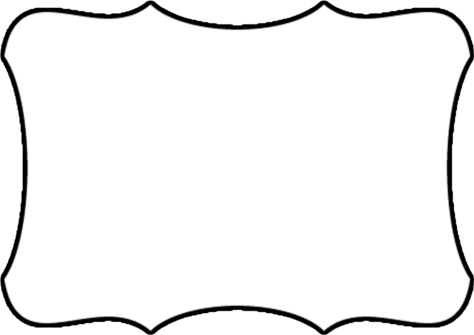 Elegant Frame Design PNG Image