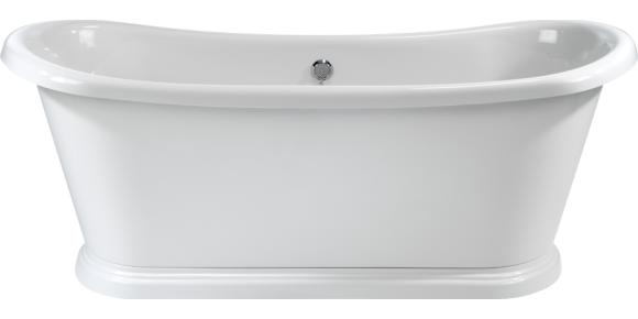 Elegant Freestanding Bathtub PNG Image