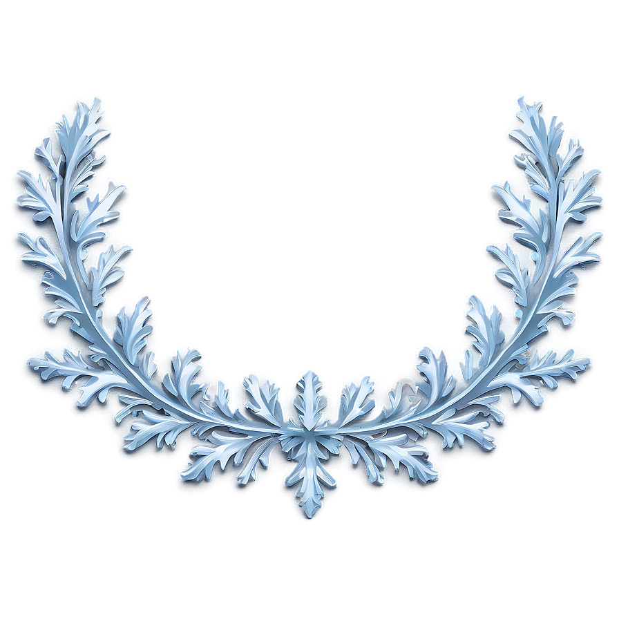 Elegant Frost Border Png 06282024 PNG Image