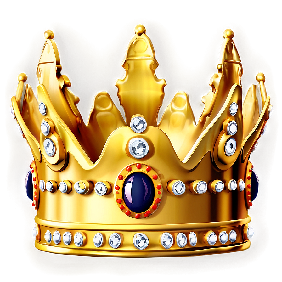 Elegant Golden Crown Png Giv PNG Image