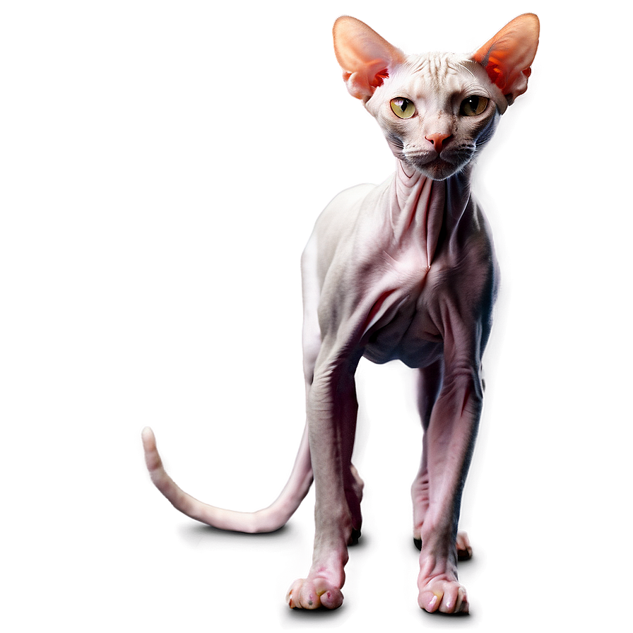 Elegant Hairless Cat Png 59 PNG Image