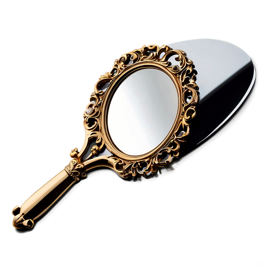 Elegant Hand Mirror Png Ipp21 PNG Image