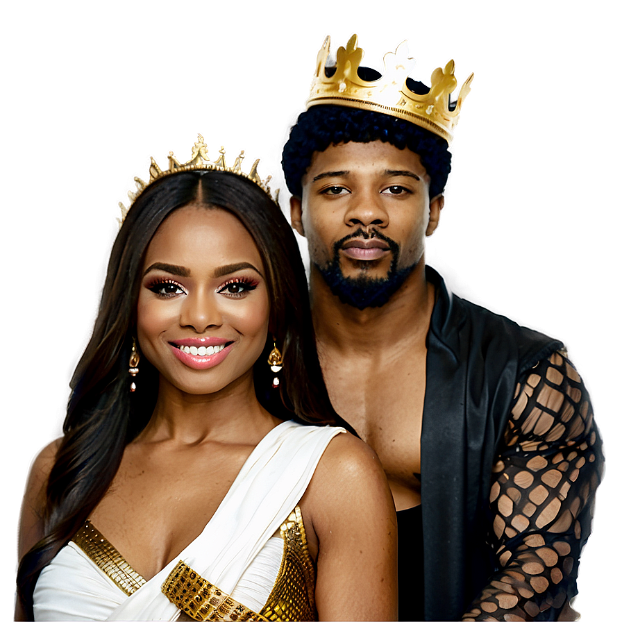 Elegant King And Queen Png Xbo50 PNG Image