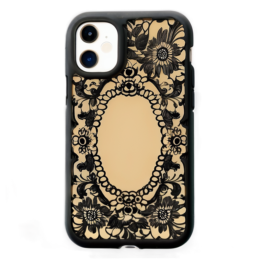 Elegant Lace Iphone Case Png 06272024 PNG Image