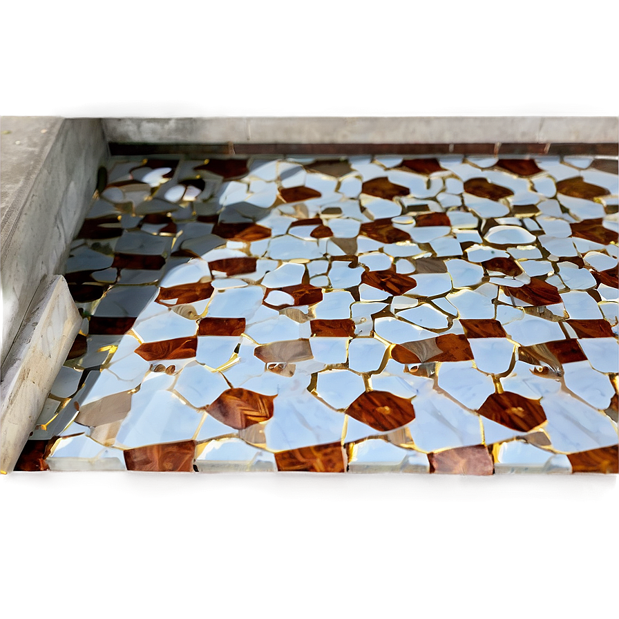 Elegant Marble Tile Floor Png Ekj31 PNG Image