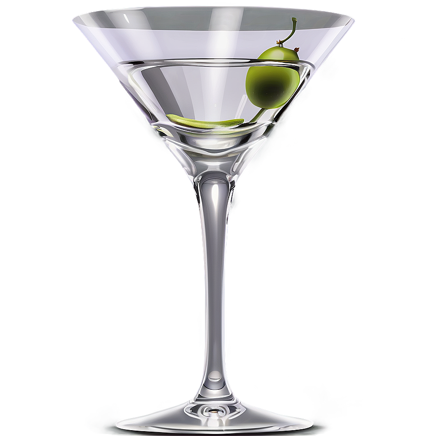 Elegant Martini Glass Png 35 PNG Image