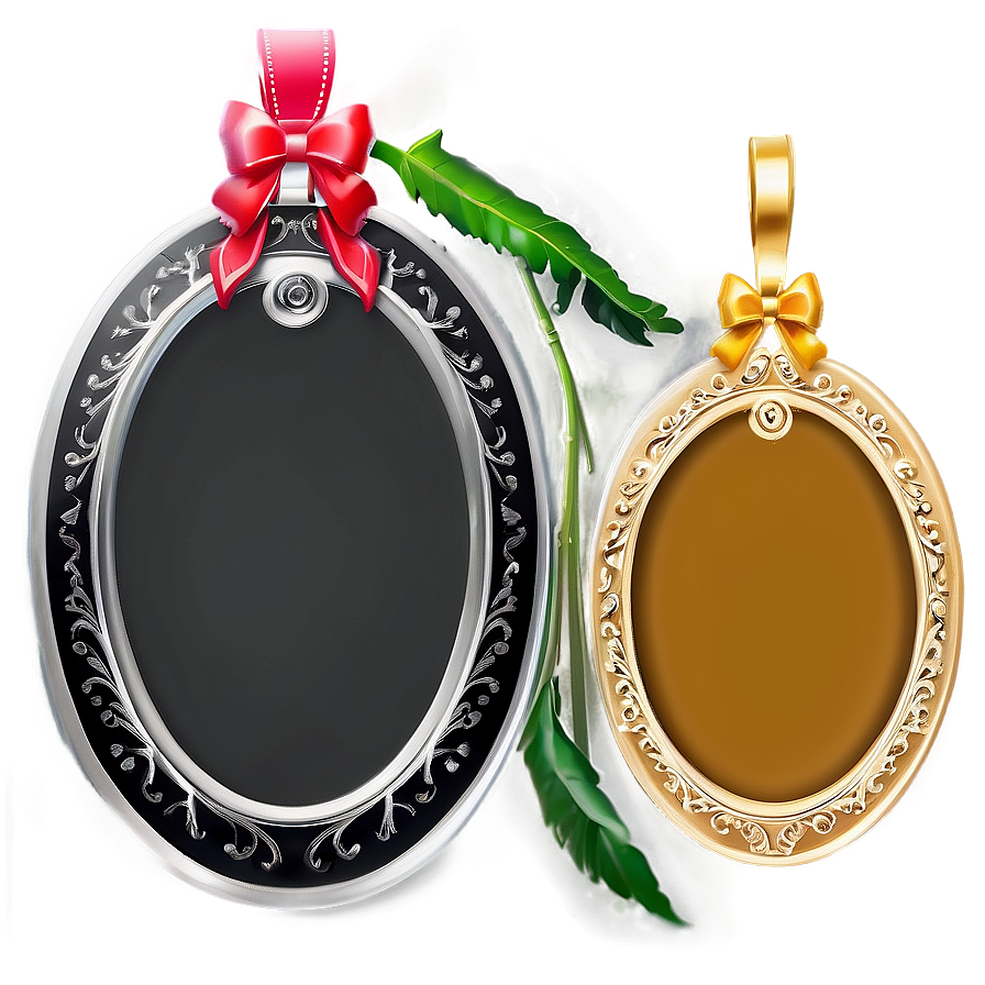 Elegant Oval Tag Png Bnl55 PNG Image