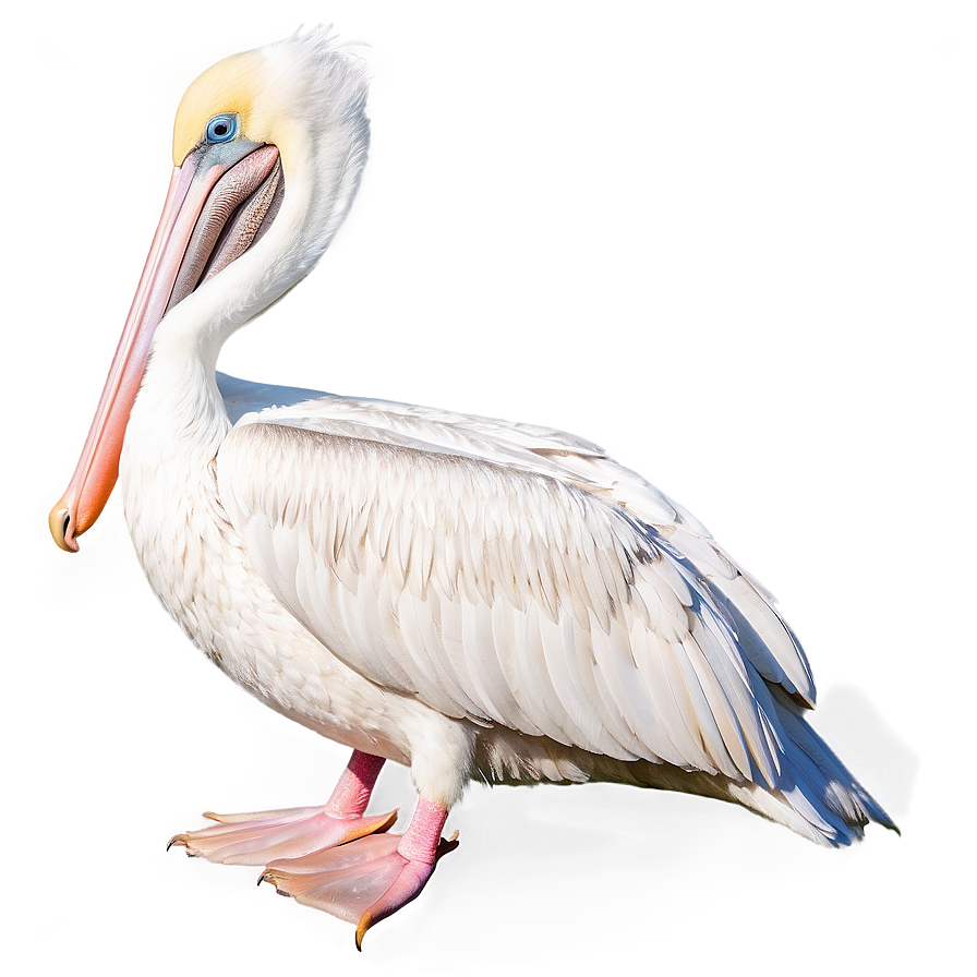 Elegant Pelican Pose Png 06242024 PNG Image