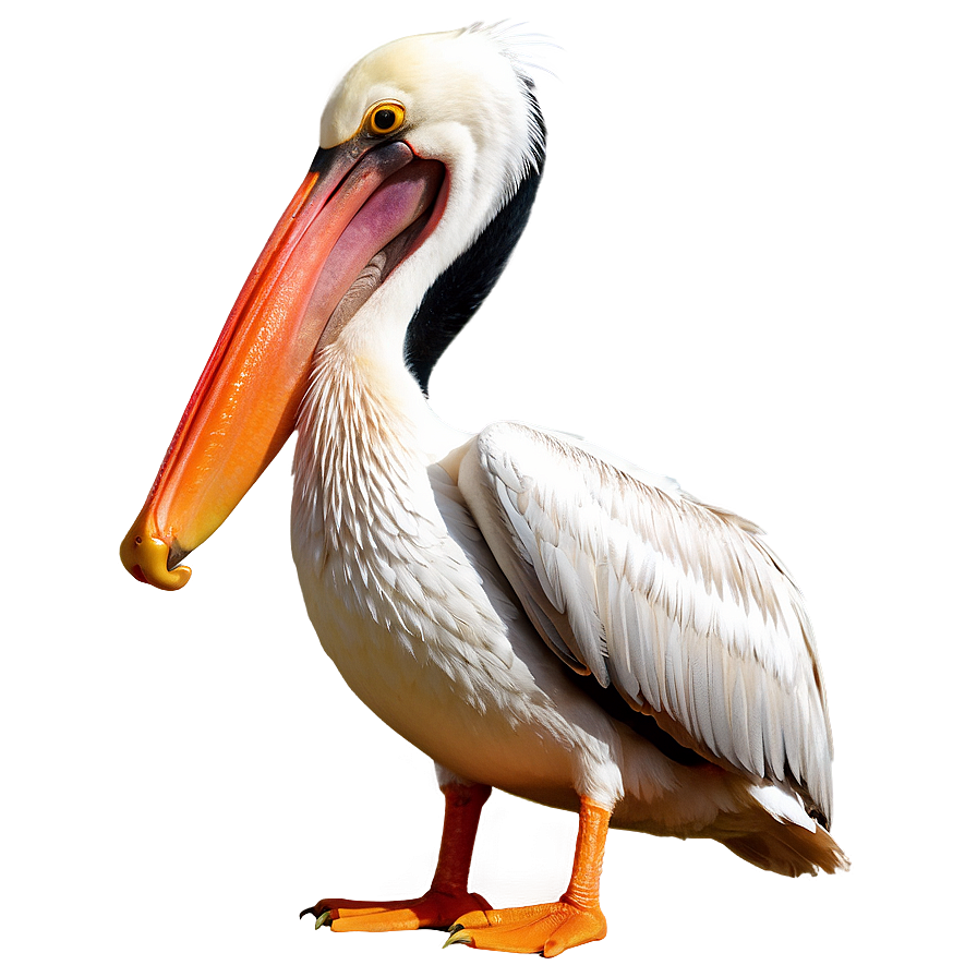 Elegant Pelican Pose Png 88 PNG Image