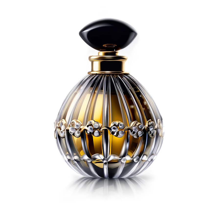 Elegant Perfume Container Png Emq PNG Image