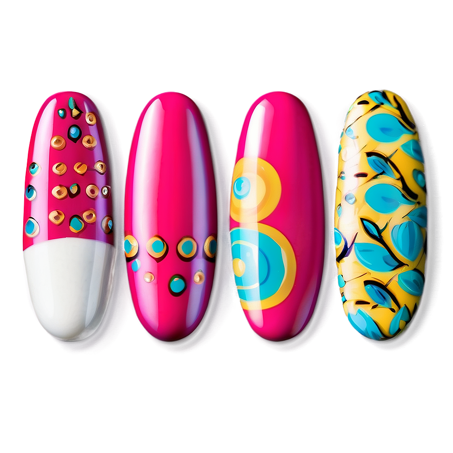 Elegant Press-on Nails Png 17 PNG Image