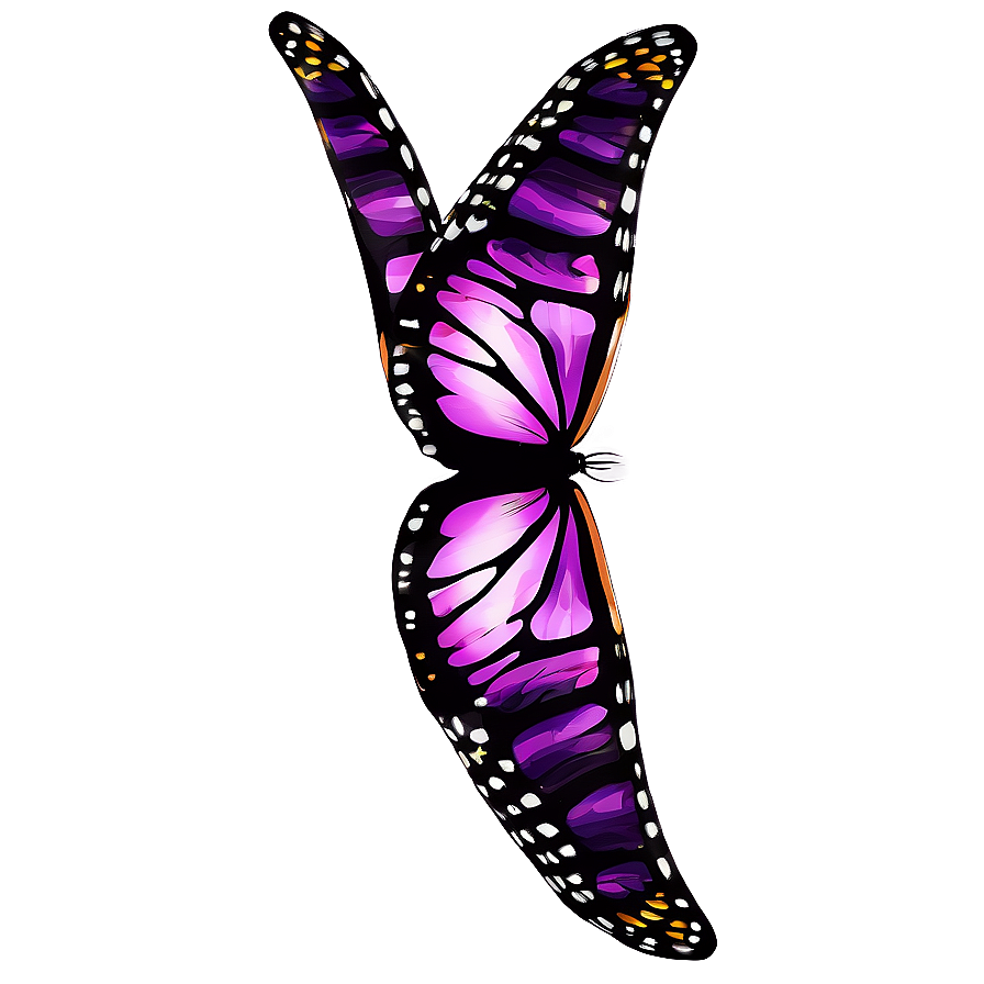 Elegant Purple Butterfly Png Tpi PNG Image