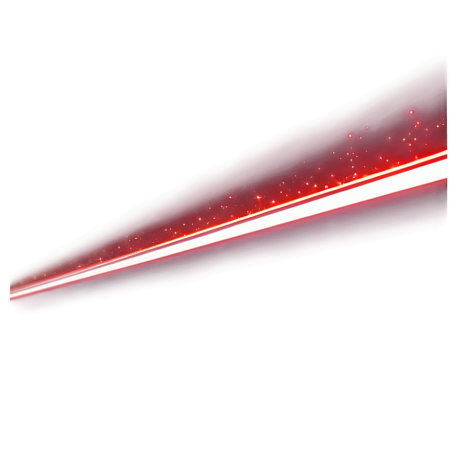 Elegant Red Laser Line Png Cil PNG Image