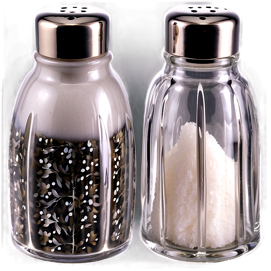 Elegant Salt And Pepper Sets For Dining Png Htf44 PNG Image