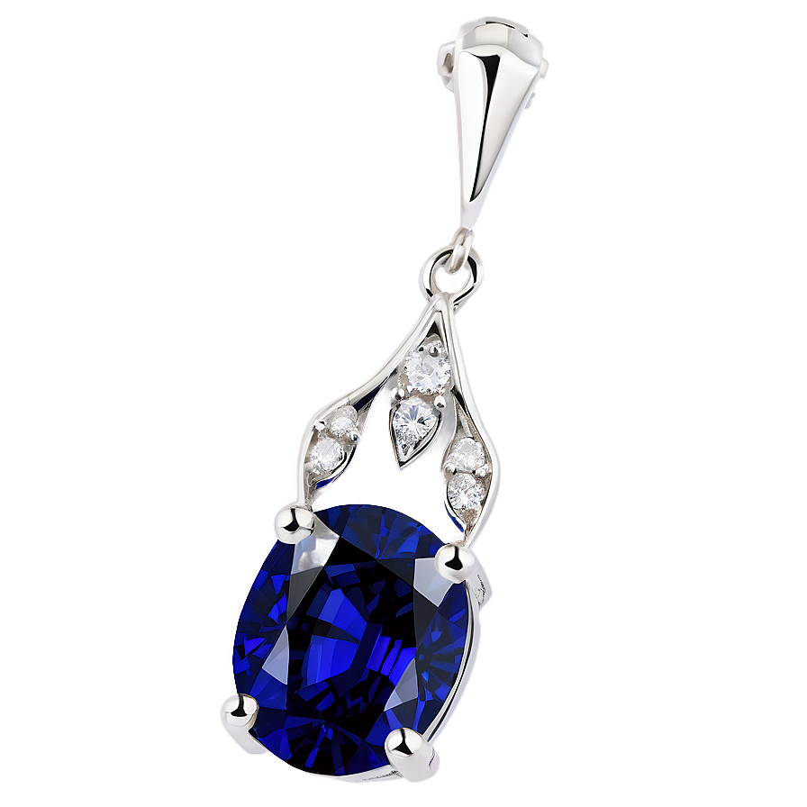 Elegant Sapphire Earring Png Ice PNG Image