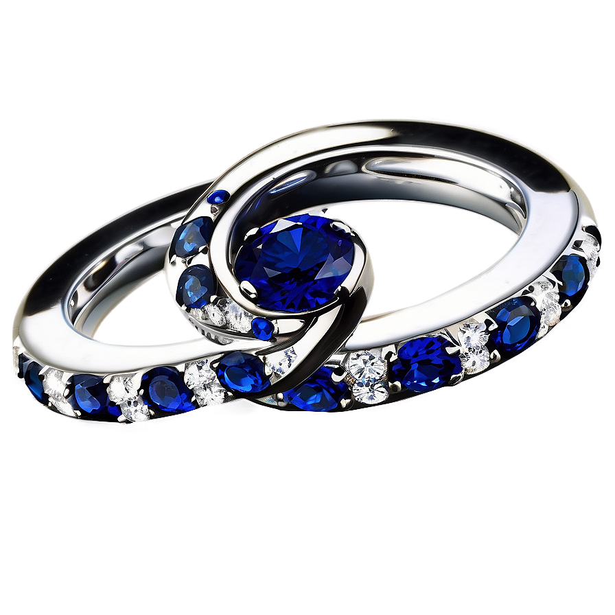 Elegant Sapphire Ring Png Hcp72 PNG Image