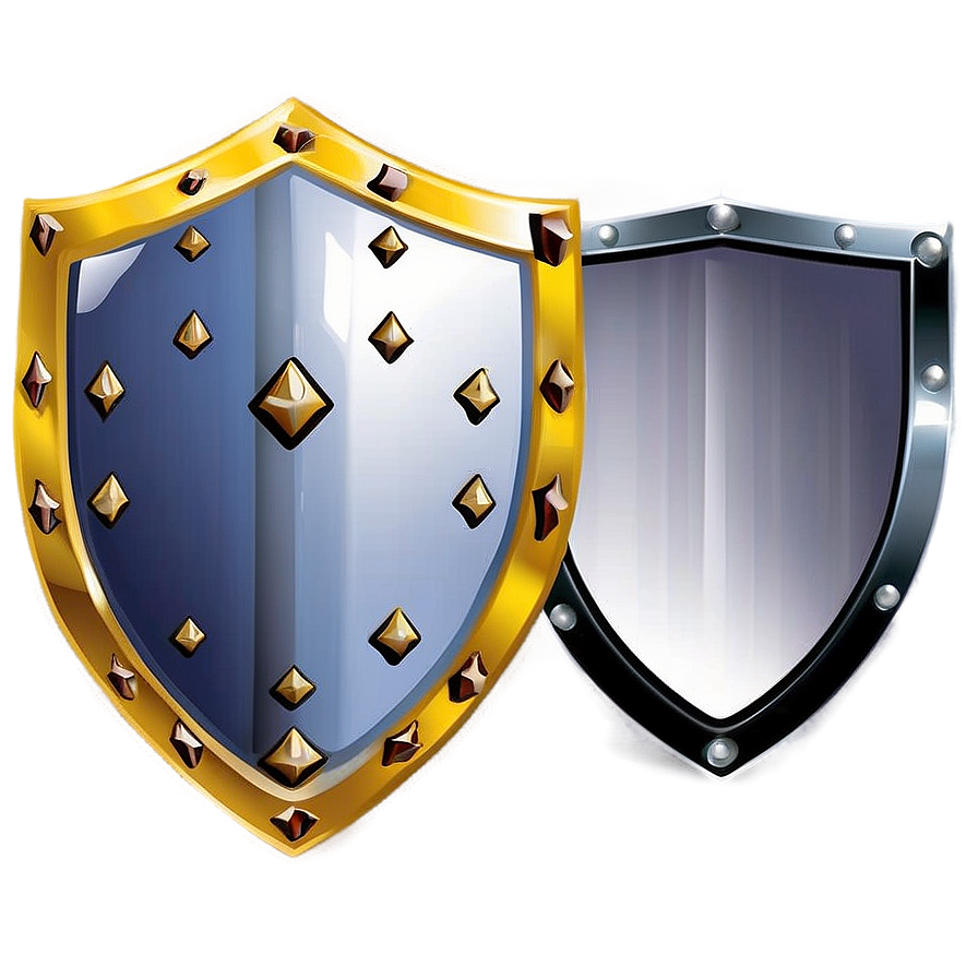 Elegant Shield Vector Creation Png Esn PNG Image