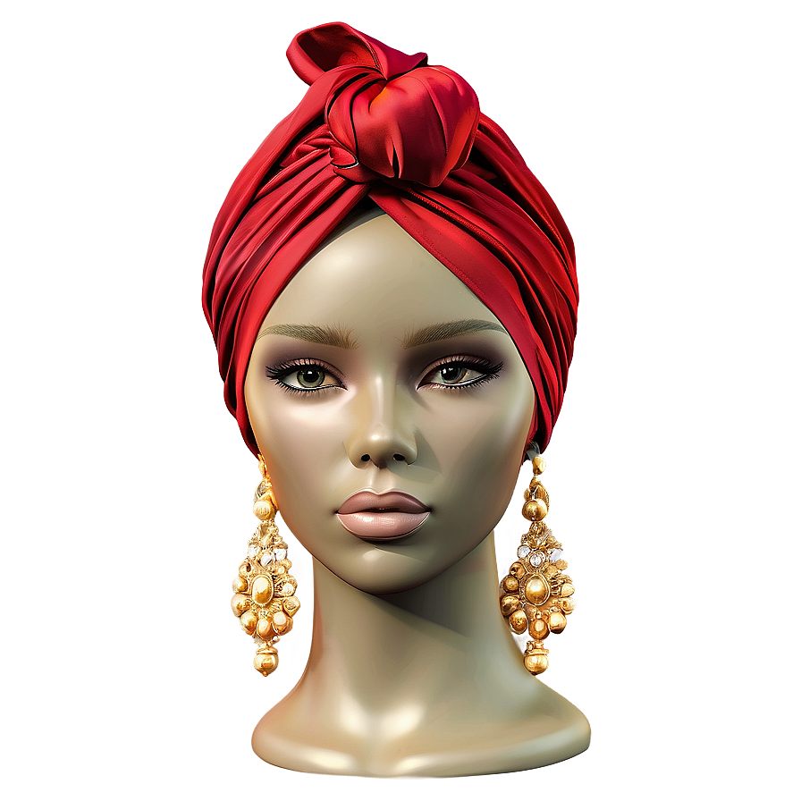 Elegant Silk Turban Png Blq40 PNG Image