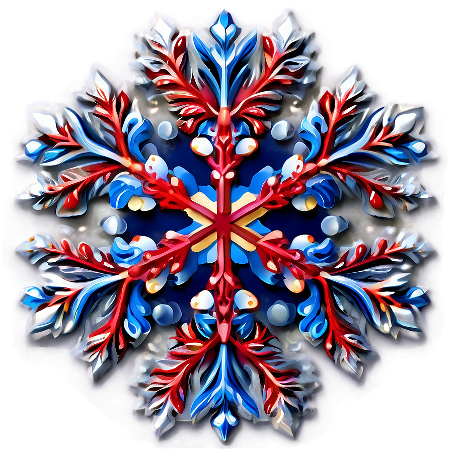 Elegant Snowflake Graphic Png Dmx PNG Image