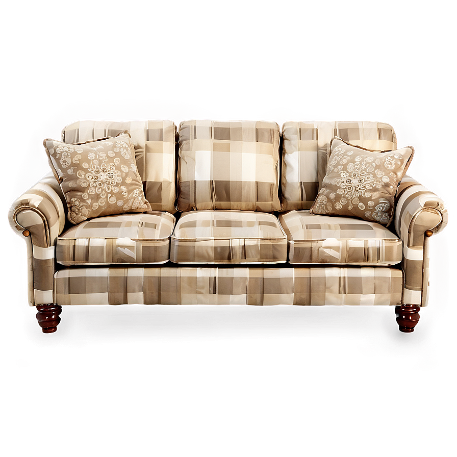 Elegant Sofa Set Png 05252024 PNG Image