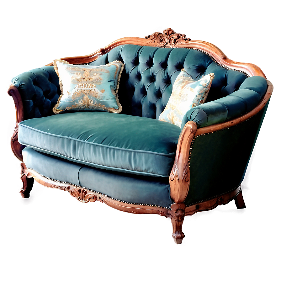 Elegant Sofa Set Png Lvn PNG Image