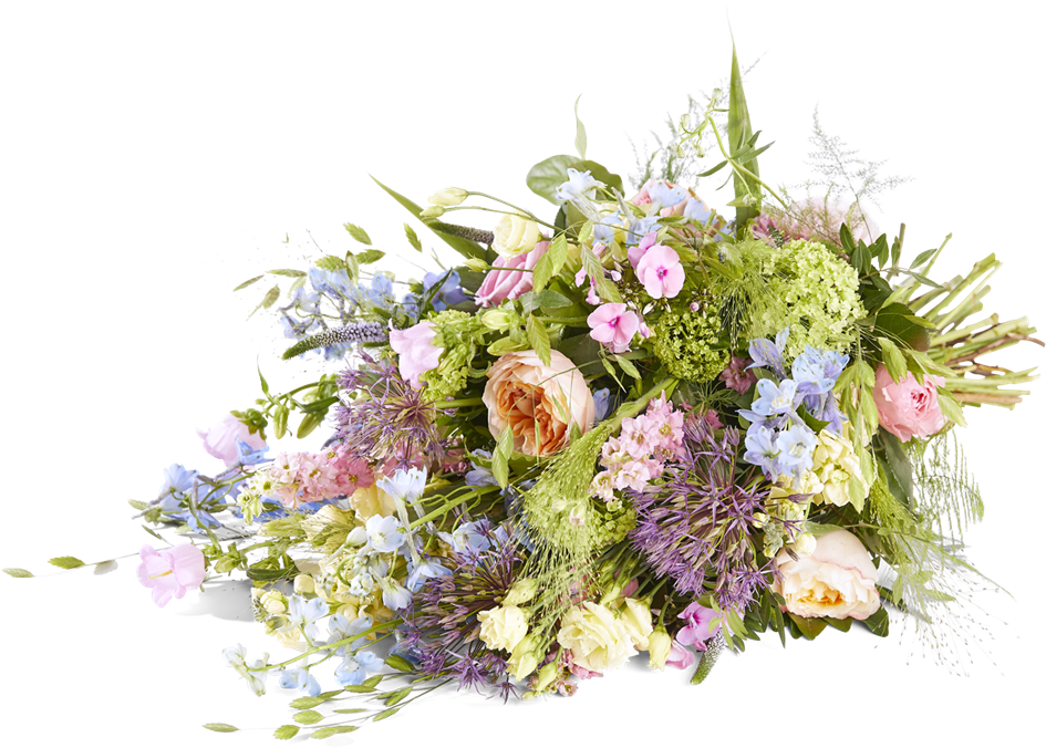 Elegant Spring Floral Arrangement.png PNG Image