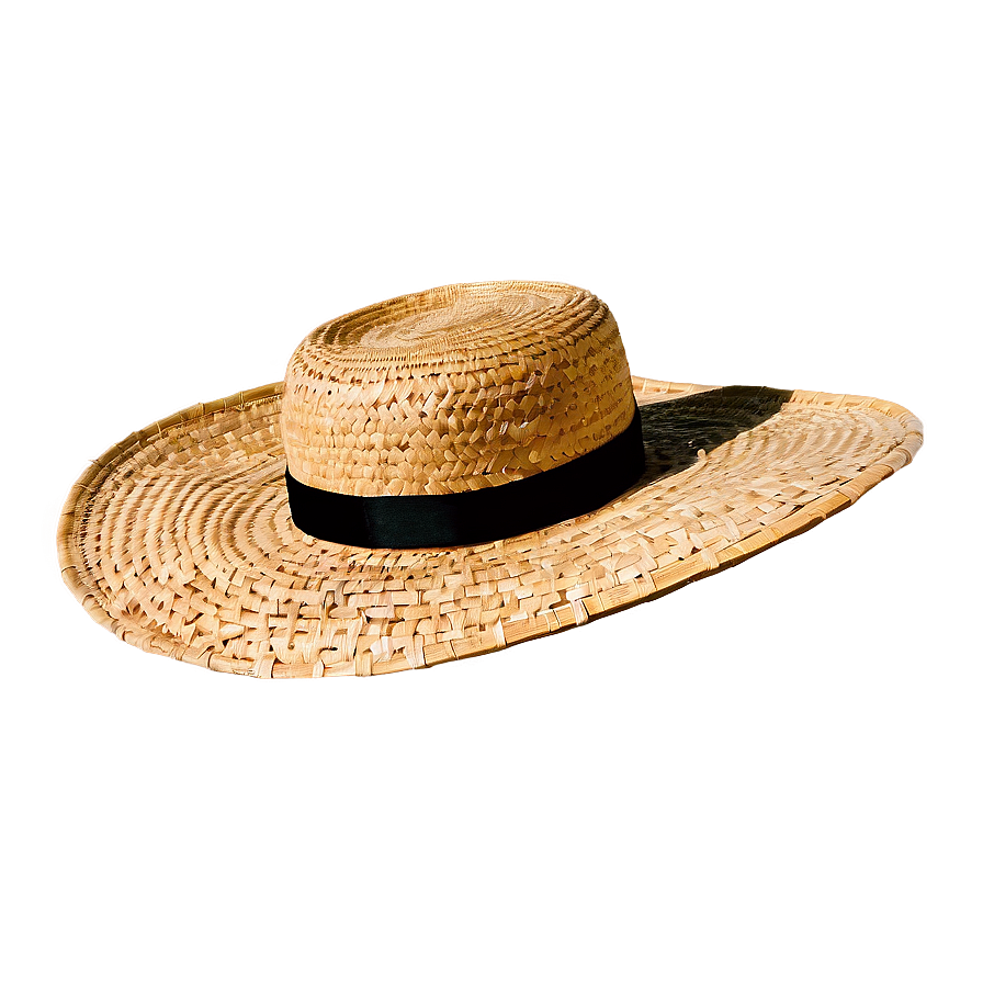 Elegant Straw Hat Png Yvb17 PNG Image