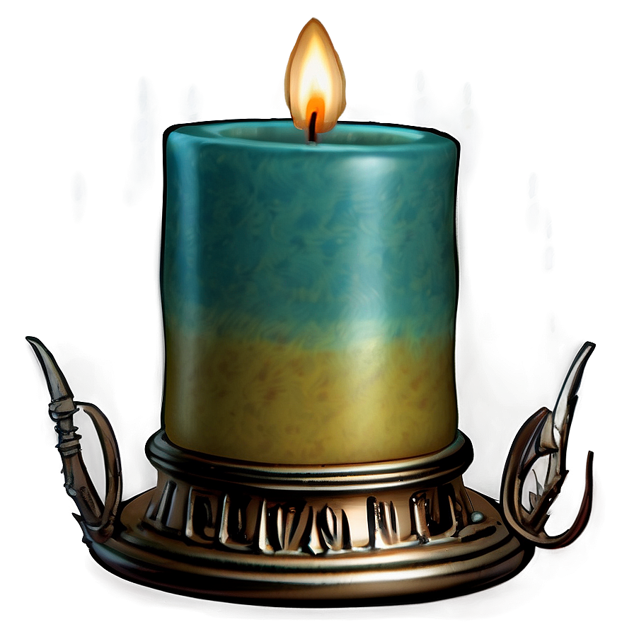 Elegant Taper Candle Png 11 PNG Image