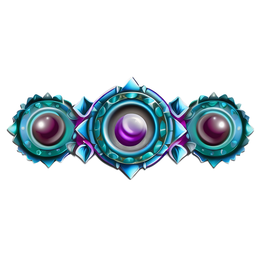 Elegant Token Border Art Png Rgy PNG Image