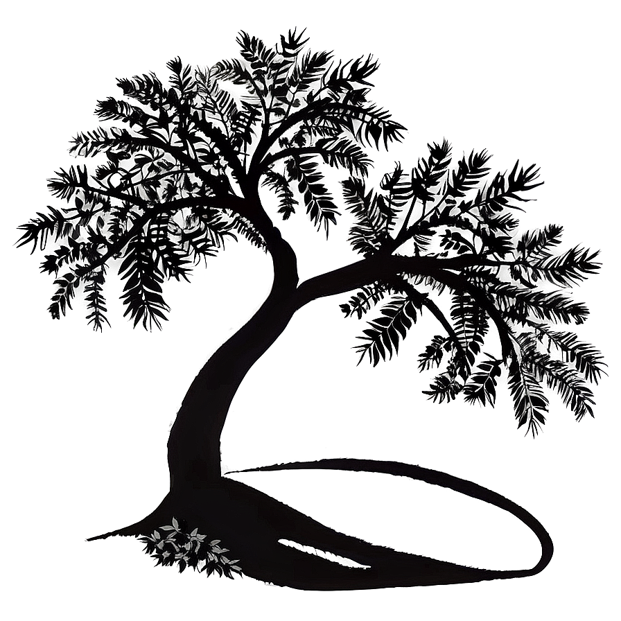 Elegant Tree Silhouette Png 60 PNG Image