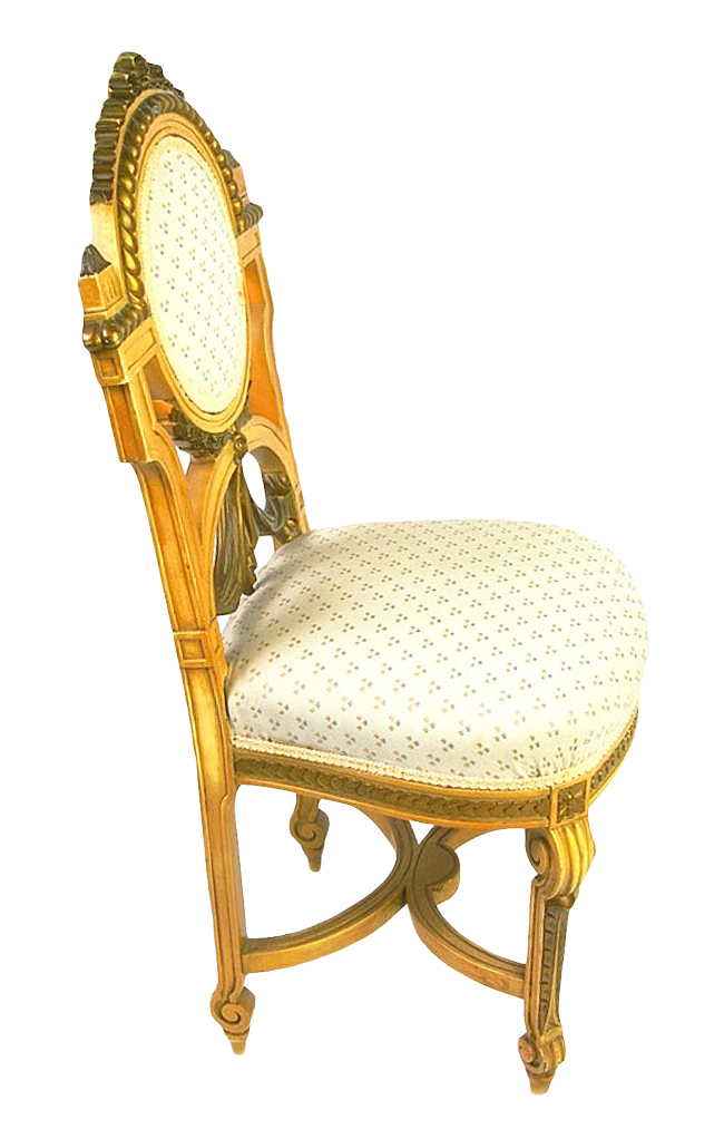 Elegant Vintage Chair.png PNG Image