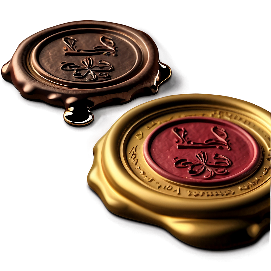 Elegant Wax Seal Png 94 PNG Image