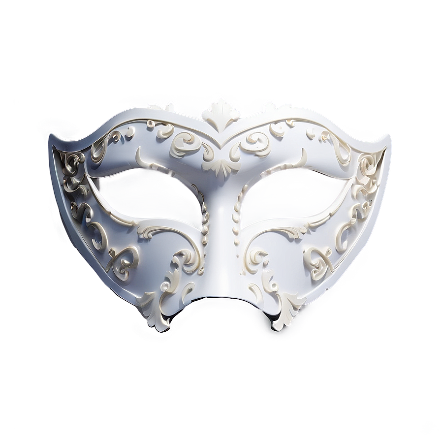 Elegant White Mask Png 06272024 PNG Image