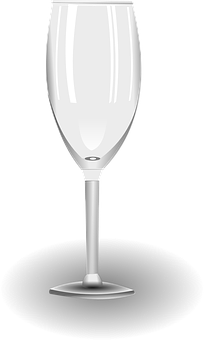 Elegant Wine Glass Vector PNG Image